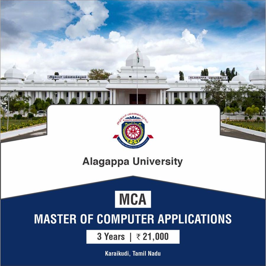 MCA (Master of Computer Applications) at Alagappa University, Tamil Nadu - Other